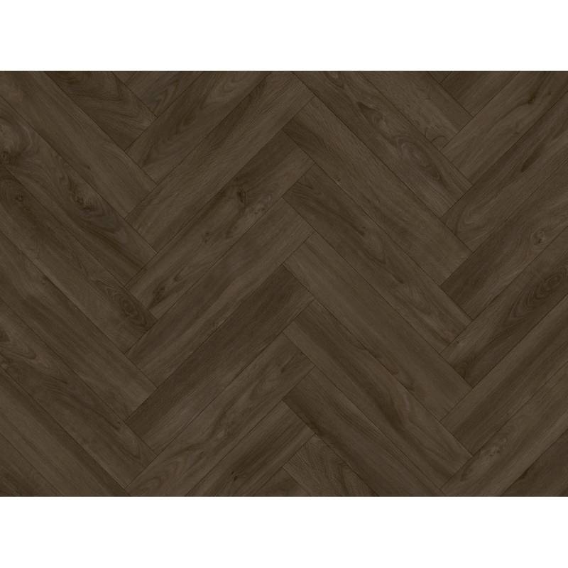 Primaflor PVC Turvo Eiche Dunkel Fischgrätdekor 2,00m x 5,50m von Primaflor