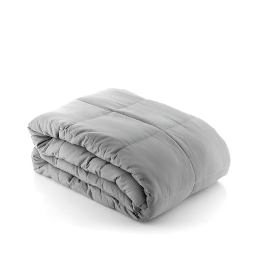Gewichtsdecke 7kg in grau für erholsamen Schlaf | Therapie-Decke Erwachsene 120x180 cm flauschig | Schwere Bettdecke, Gravity Decke, Decke mit Gewicht von Primal Internet GmbH