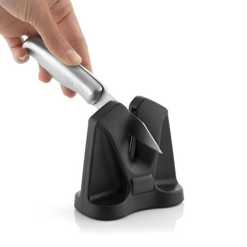 Premium Messerschärfer Rolle | Rollenschärfer, Rollschleifer, Schleifsystem | Messer schärfen wie ein Profi | Messer schleifen & polieren 2in1 fein & grob (1) von Primal Internet GmbH