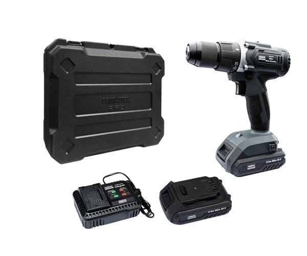 Primaster Pro Akku-Bohrschrauber PAS20-W 20 V mit 2 Akkus und Ladegerät von Primaster Pro