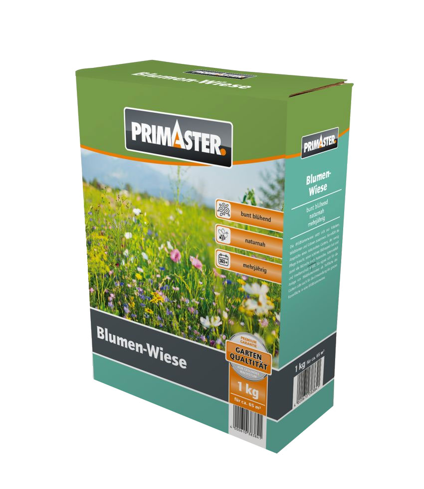 Primaster Blumenwiese 1 kg für ca. 65 m² von Primaster