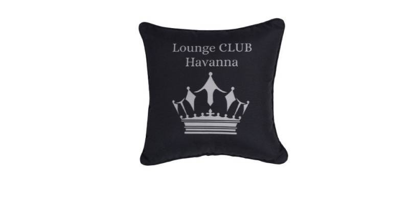 Primaster Zierkissen Primaster Kissen Lounge Club Havanna 45 x 45 cm von Primaster