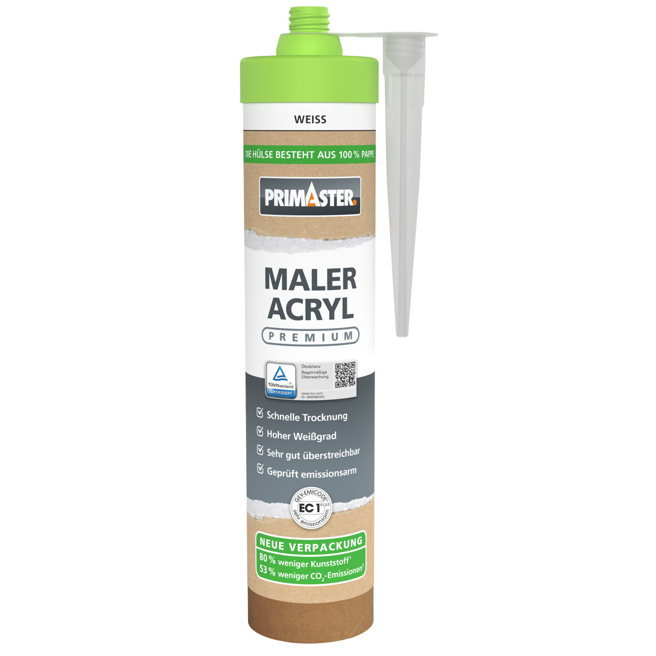 PRIMASTER Maler Acryl Premium weiß 280 ml von Primaster
