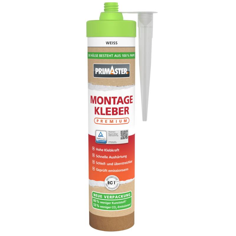 PRIMASTER Montage Kleber Premium weiß 405 g von Primaster