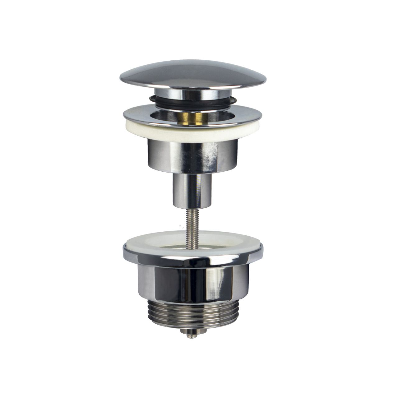 Primaster Ablaufgarnitur PopUp 1 1/4 rund verchromt von Primaster