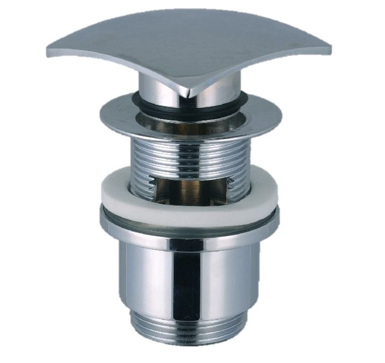 Primaster Ablaufgarnitur Pop-Up 1 1/4 eckig verchromt von Primaster