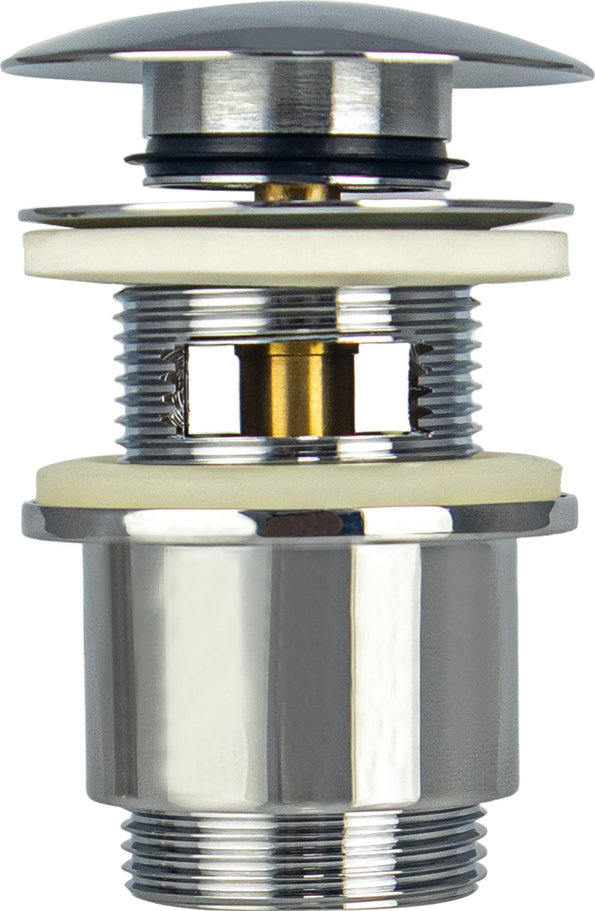 Primaster Ablaufgarnitur Pop-Up 1 1/4 rund verchromt von Primaster