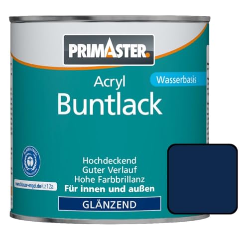 Primaster Acryl Buntlack 375ml Enzianblau Glänzend Wetterbeständig Holz & Metall Primaster Acryl Buntlack 375ml Enzianblau Glänzend Wetterbeständig Holz & Metall von Primaster