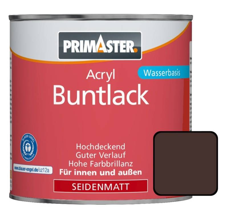 Primaster Acryl-Buntlack Primaster Acryl Buntlack RAL 8017 750 ml von Primaster