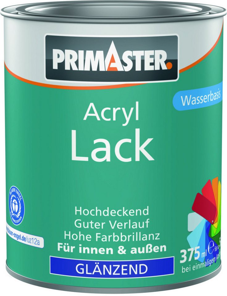 Primaster Acryl-Buntlack Primaster Acryl Lack taubenblau glänzend 375 ml von Primaster
