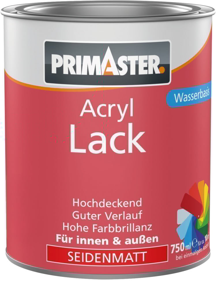 Primaster Acryl Lack goldgelb seidenmatt 750 ml Primaster Acryl Lack goldgelb seidenmatt 750 ml von Primaster