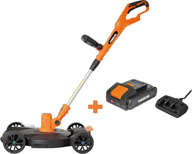 Primaster Akku Rasentrimmer mit Trimmercart PATF 20 V mit Akku und Ladegerät von Primaster