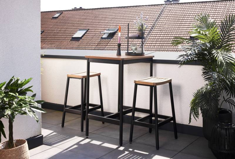 Primaster Bargruppe Primaster Bar-Set Salo Eucalyptusholz, Witterungsbeständig von Primaster