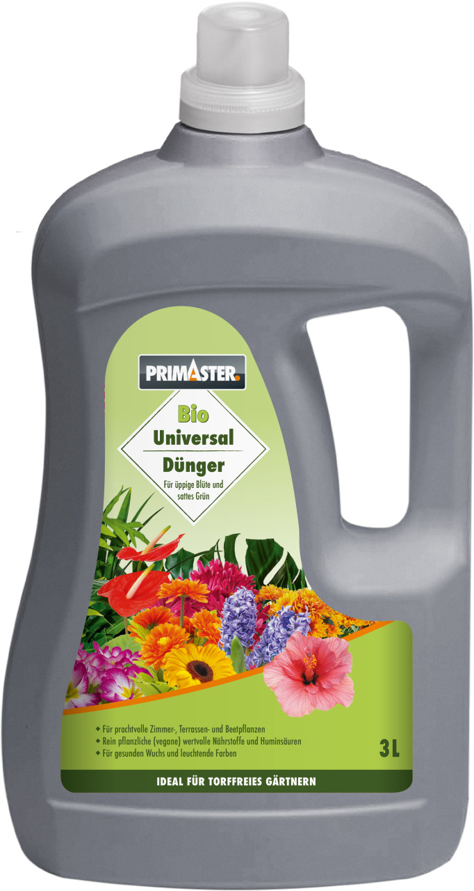 Primaster Bio Flüssigdünger Universal für Wuchs & Blüte 3 L Primaster Bio Flüssigdünger Universal für Wuchs & Blüte 3 L von Primaster