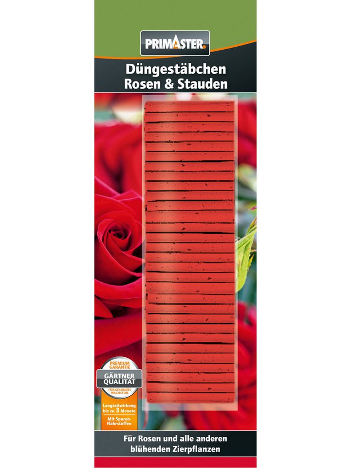 Primaster Blumendünger Primaster Düngestäbchen Rosen und Stauden 30 Stück von Primaster