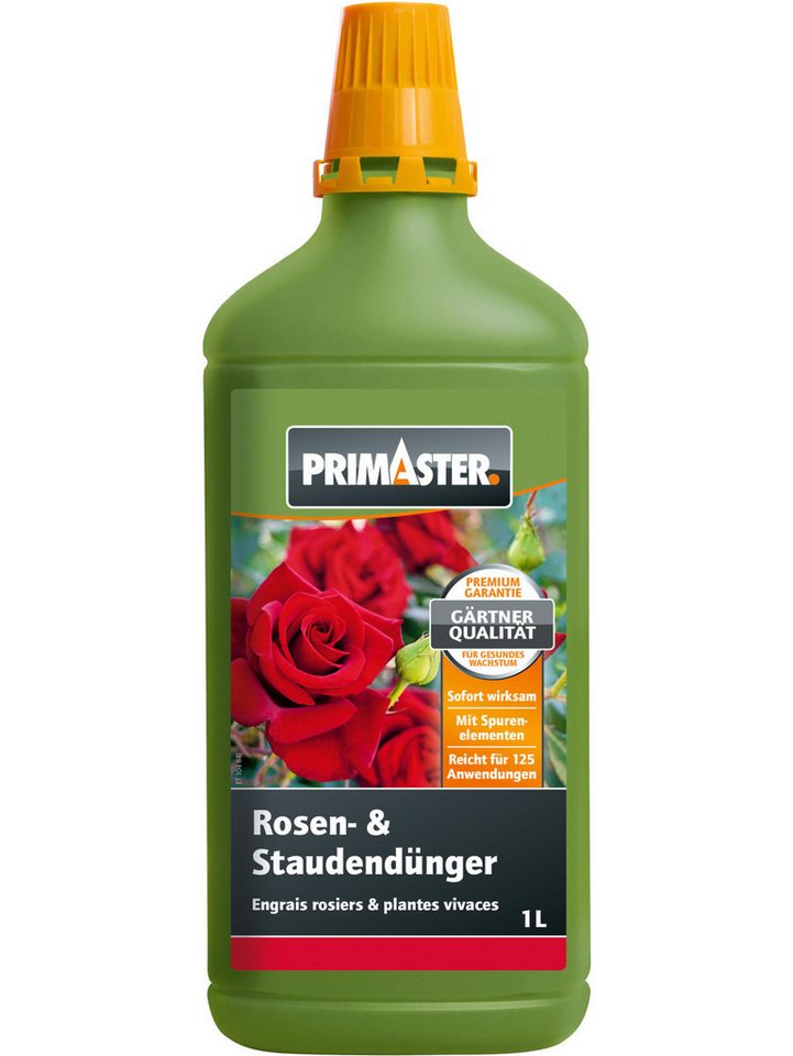 Primaster Blumendünger Primaster Flüssigdünger Rosen und Stauden 1 L von Primaster