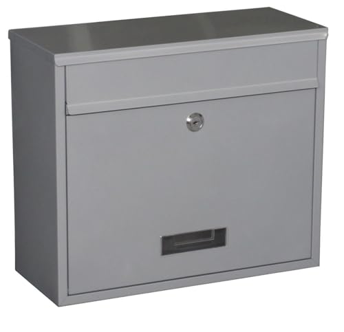 Primaster Briefkasten Liba Wandbriefkasten Stahl Briefbox Postkarten Silber Primaster Briefkasten Liba Wandbriefkasten Stahl Briefbox Postkarten Silber von Primaster