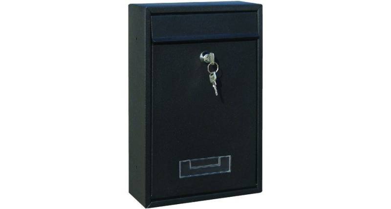 Primaster Briefkasten Primaster Briefkasten Metall schwarz 32 x 21,5 x von Primaster
