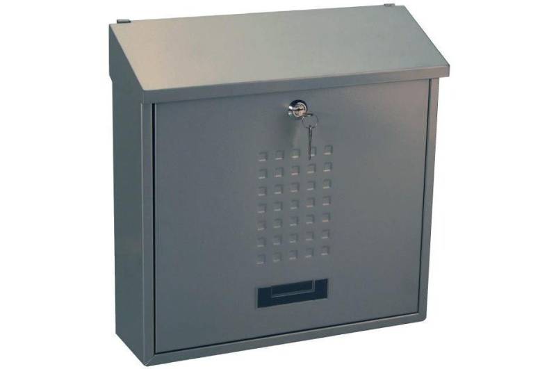 Primaster Briefkasten Primaster Briefkasten silber 36 x 10 x 37 cm von Primaster