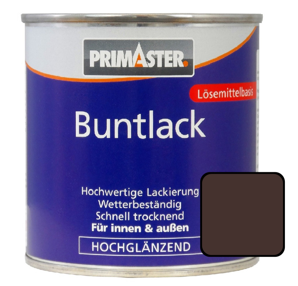 Primaster Buntlack RAL 8017 125 ml schokobraun hochglänzend von Primaster