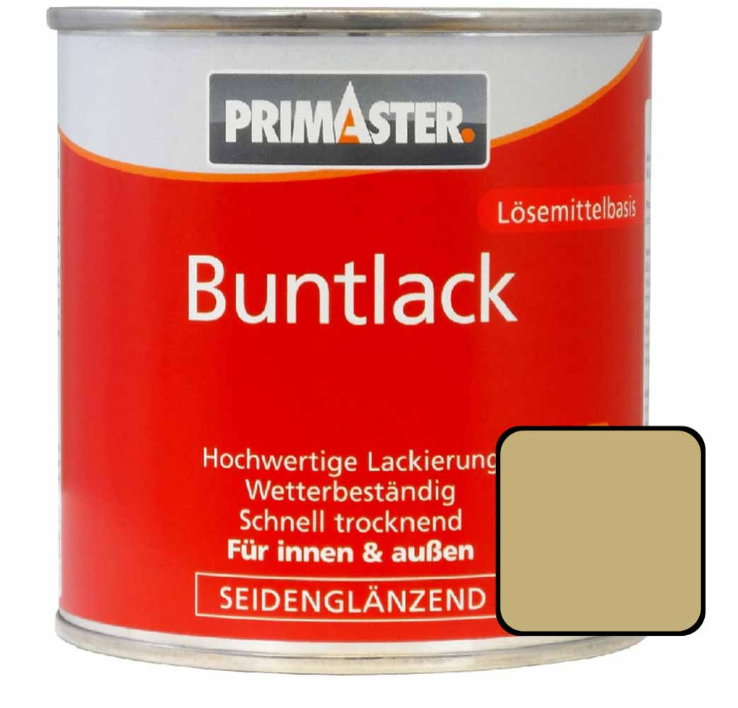 Primaster Buntlack RAL 1001 750 ml beige seidenglänzend von Primaster