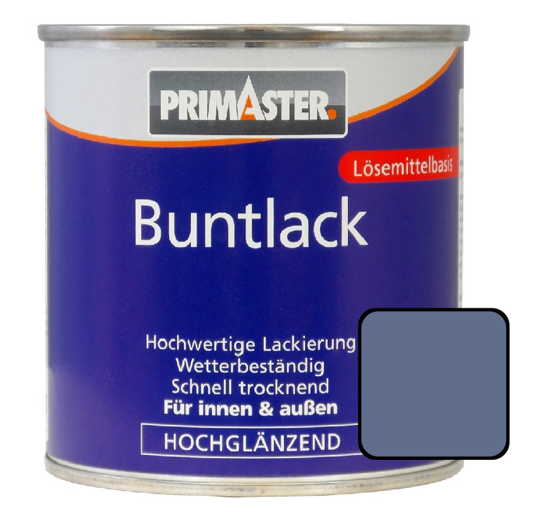 Primaster Buntlack RAL 5014 750 ml taubenblau hochglänzend von Primaster