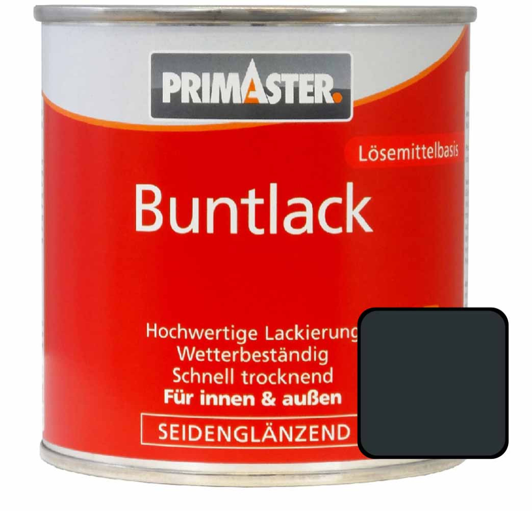 Primaster Buntlack RAL 7016 375 ml anthrazitgrau seidenglänzend von Primaster