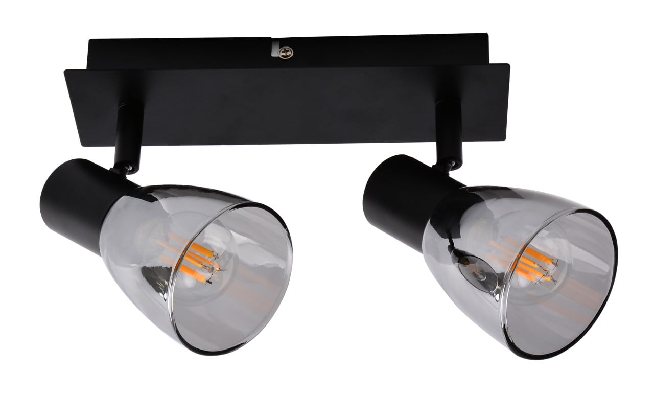 Primaster Deckenstrahler 2er LED Spot Miami E14 20 x 12,5 cm schwarz Primaster Deckenstrahler 2er LED Spot Miami E14 20 x 12,5 cm schwarz von Primaster