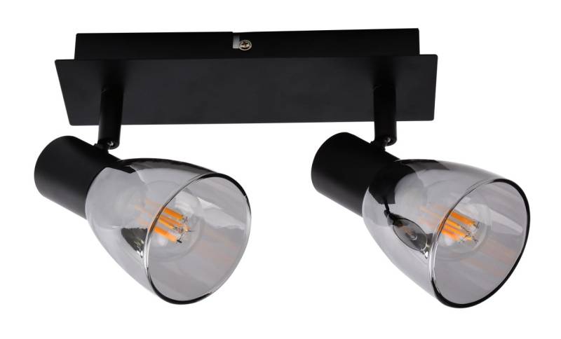 Primaster Deckenstrahler 2er LED Spot Miami E14 20 x 12,5 cm schwarz von Primaster