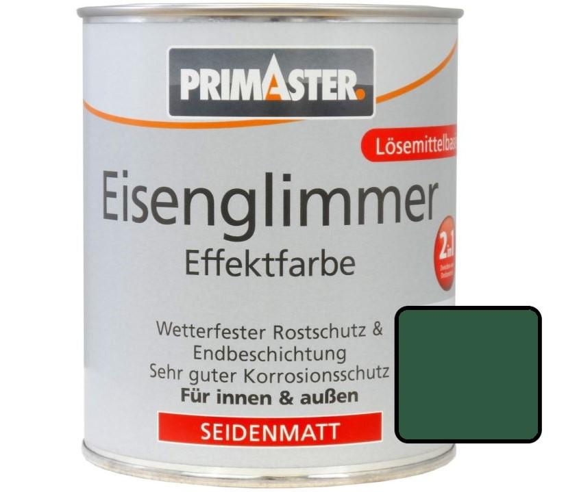 Primaster Eisenglimmer Effektfarbe 750 ml grün seidenmatt Primaster Eisenglimmer Effektfarbe 750 ml grün seidenmatt von Primaster