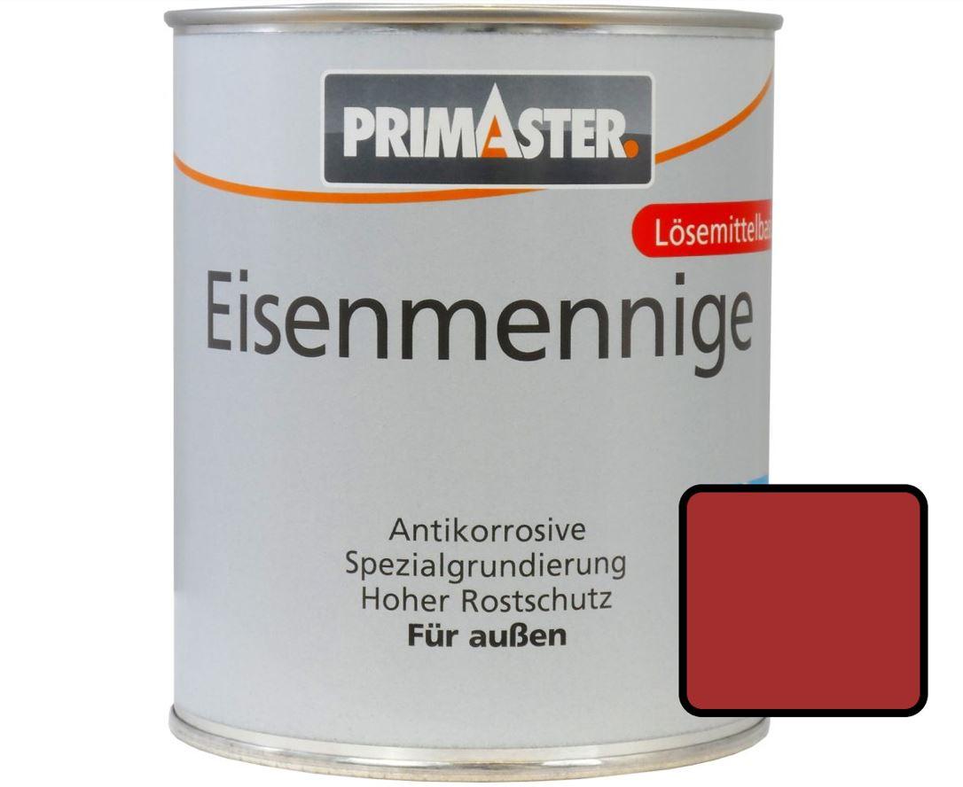 Primaster Eisenmennige 375 ml rostrot von Primaster