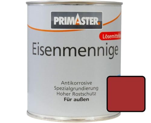 Primaster Eisenmennige 375ml Rostrot Antikorrosion Rostschutz Grundierung von Primaster
