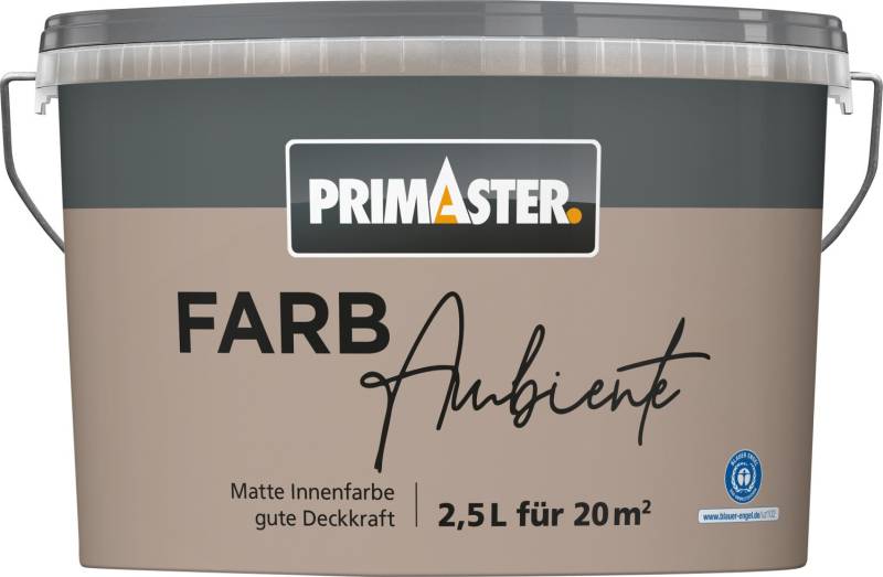 Primaster Farbambiente Wandfarbe matt naturbraun 2,5 L Primaster Farbambiente Wandfarbe matt naturbraun 2,5 L von Primaster