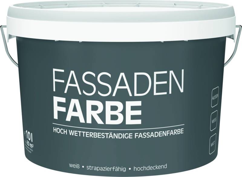 Primaster Fassadenfarbe 10 L weiß Primaster Fassadenfarbe 10 L weiß von Primaster