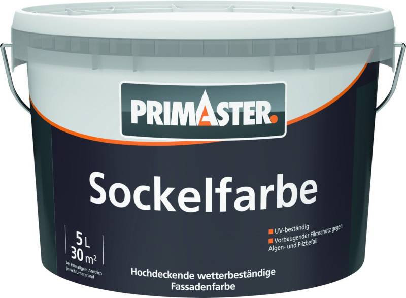 Primaster Fassadenfarbe Primaster Sockel- und Dachfarbe 5 L anthrazit Primaster Fassadenfarbe Primaster Sockel- und Dachfarbe 5 L anthrazit von Primaster