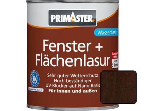 Primaster Fenster-und Flächenlasur 375ml Nussbaum Holzlasur Wetterschutz Primaster Fenster-und Flächenlasur 375ml Nussbaum Holzlasur Wetterschutz von Primaster