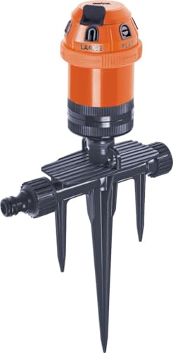 Primaster Flächen-Regner mit Erdspieß Rasensprenger Kreisregner Sprinkler von Primaster