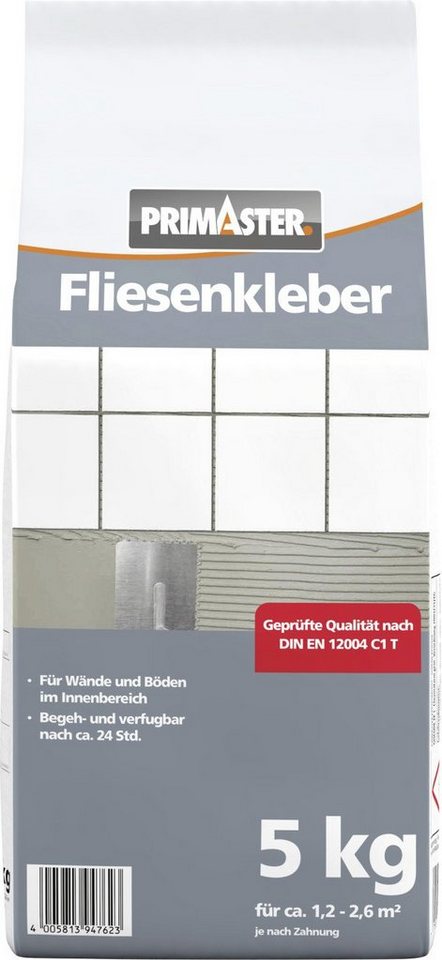 Primaster Fliesenaufkleber Primaster Fliesenkleber 5 kg von Primaster