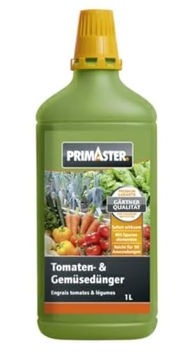 Primaster Flüssigdünger Tomatem und Gemüse Garten Pflanzendünger Beet Dünger von Primaster