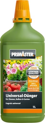 Primaster Flüssigdünger Universal Dünger Pflanzendünger Beet 1l Sofortwirkung von Primaster