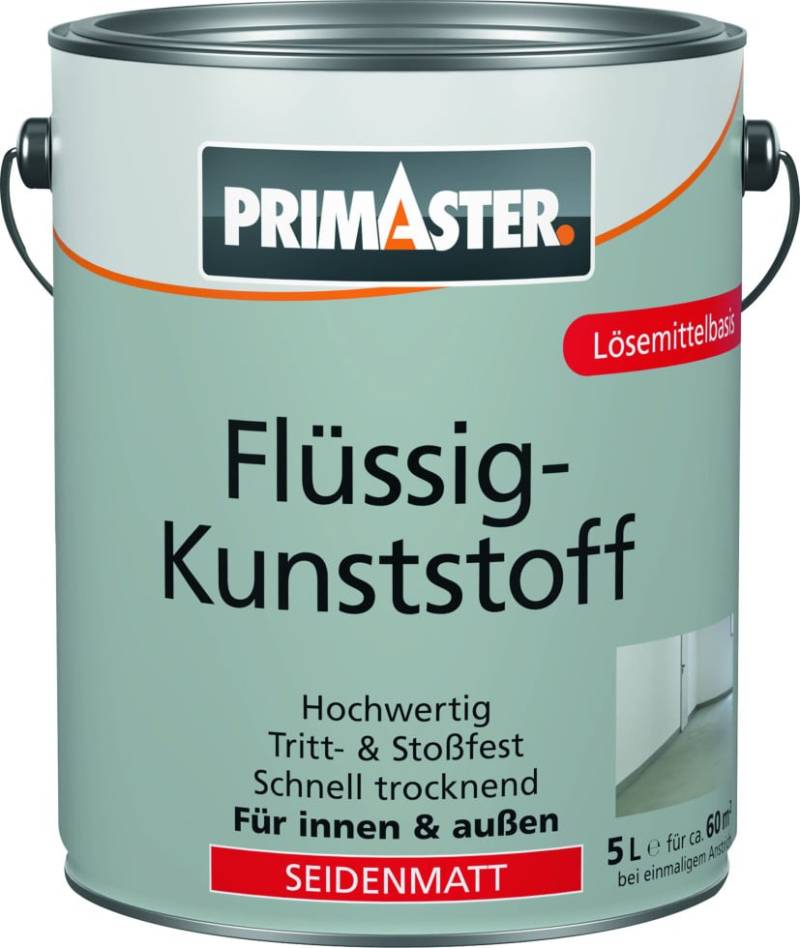 Primaster Flüssigkunststoff seidenmatt 5 L anthrazitgrau Primaster Flüssigkunststoff seidenmatt 5 L anthrazitgrau von Primaster