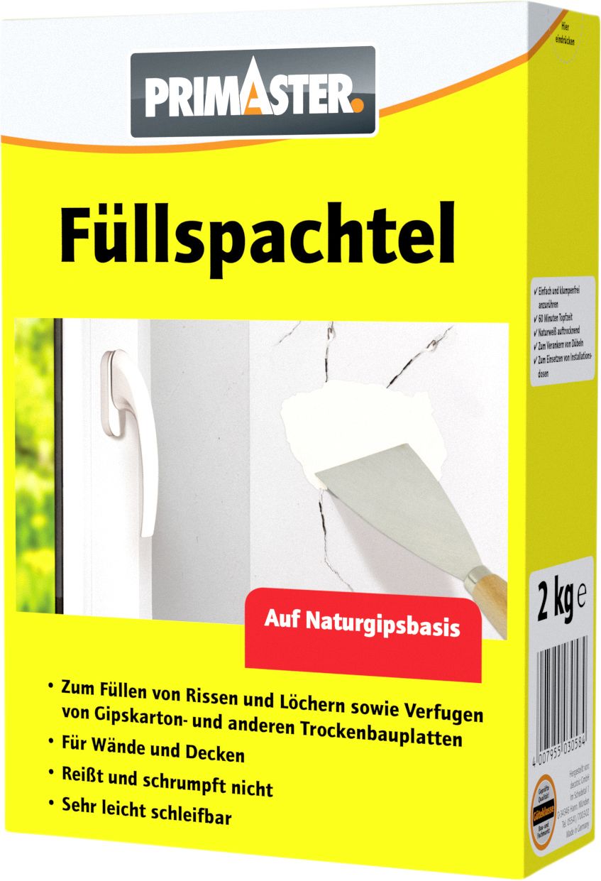 Primaster Füllspachtel 2 kg von Primaster