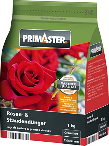 Primaster Gartendünger Rosen und Stauden Garten Dünger Pflanzendünger von Primaster