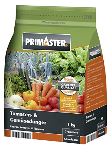 Primaster Gartendünger Tomate und Gemüse Garten Dünger Pflanzendünger von Primaster