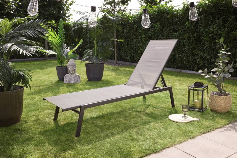 Primaster Gartenliege Lenno 200 cm Stahl Primaster Gartenliege Lenno 200 cm Stahl von Primaster