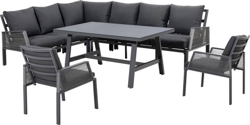 Primaster Gartenlounge-Set Primaster Gartenmöbel-Set Girona 8 Personen, Witterungsbeständig von Primaster