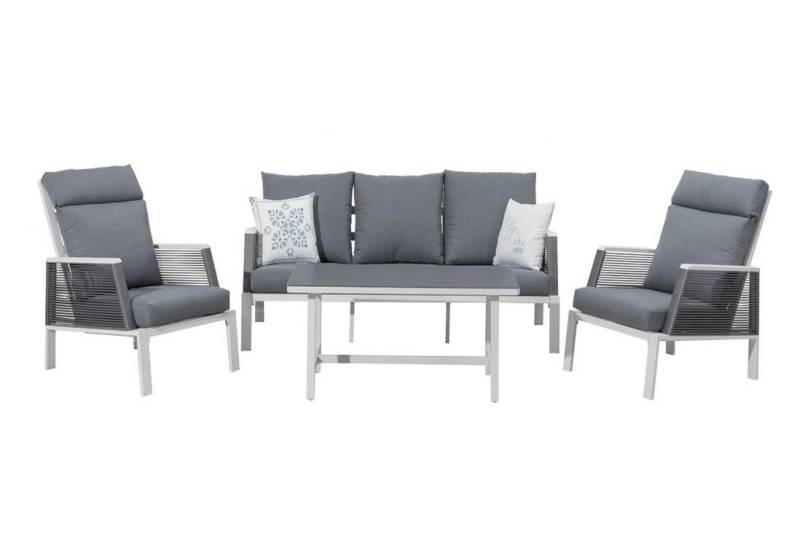 Primaster Loungeset Primaster Lounge Set Cervia Inkl. Sitz-, Rücken-, Witterungsbeständig von Primaster