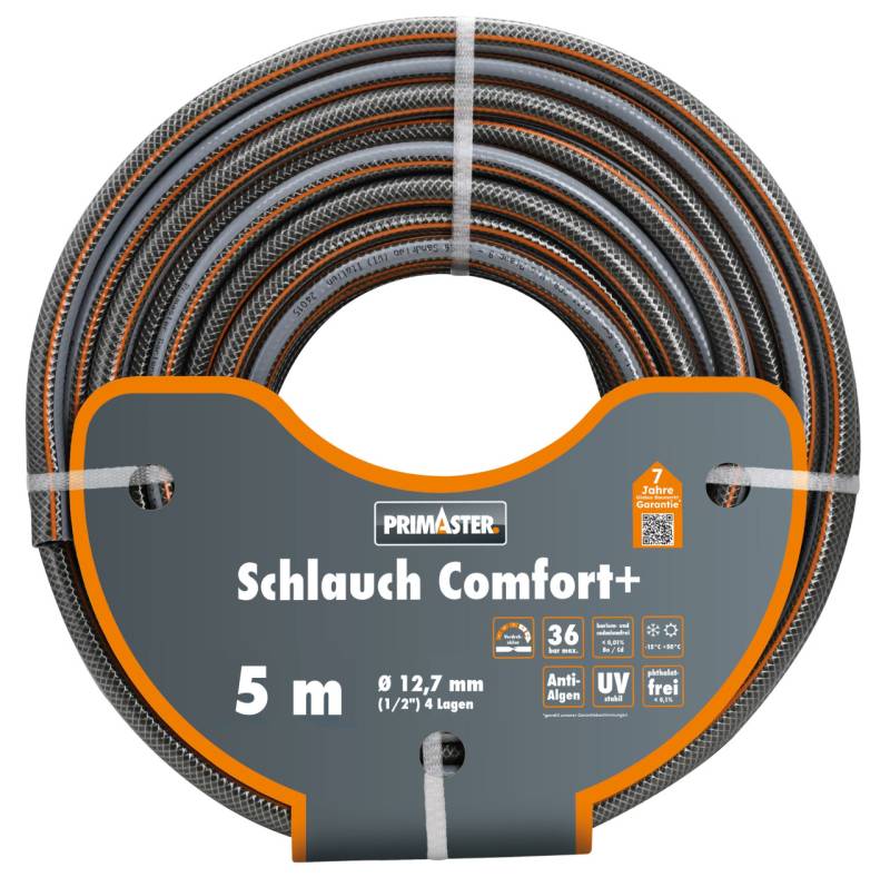 Primaster Gartenschlauch Comfort+ 5 m Ø 12,7 mm (1/2) von Primaster