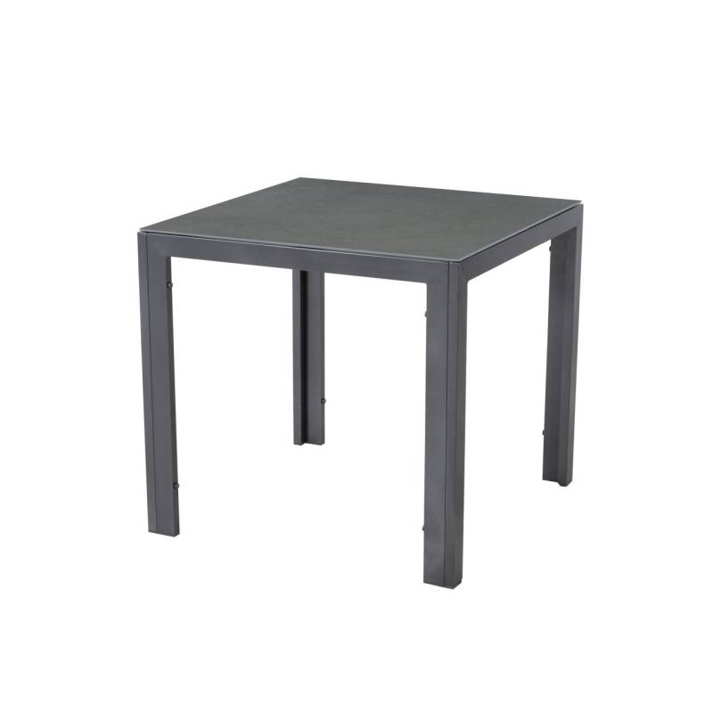Primaster Gartentisch Alu Loreto 80 x 80 cm von Primaster