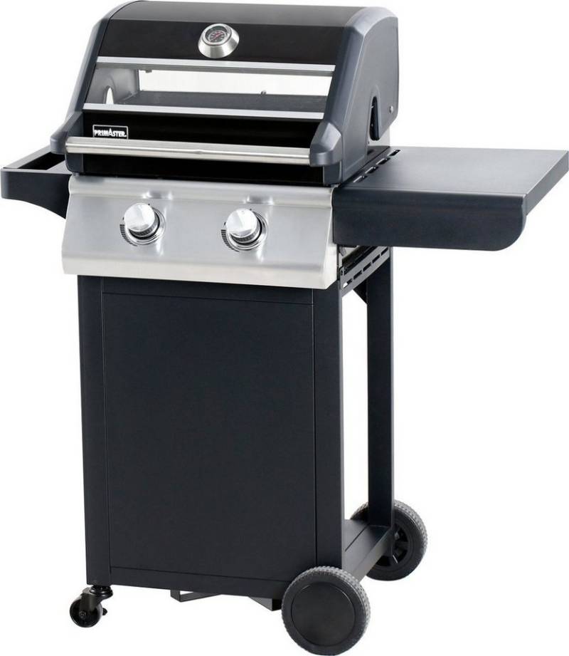Primaster Gasgrill Primaster Gasgrill California 200 Grillfläche:, Deckelthermometer mit Rollen von Primaster